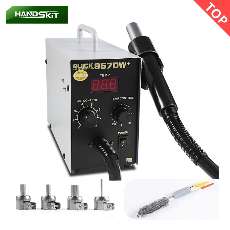 Quick 857dw Heat Gun Soldering Station Digital Display Temperature