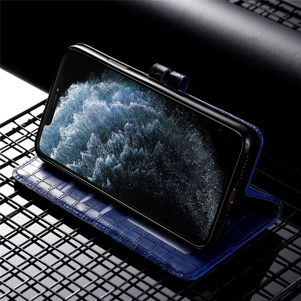 iPhone 11 pro max 鳄鱼纹皮套 (10)