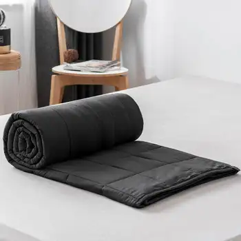 

Premium Modern Style Cotton Weighted Heavy Blanket Inner Glass Bead Adults Kids Deep Sleep For Reducing Stress Anxiety Blanket
