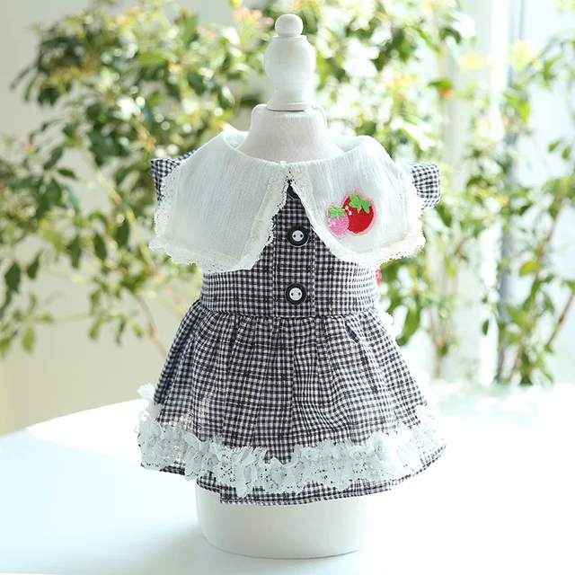 Cat One piece Dress Pet Clothing 