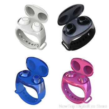 

HM50 TWS 2 In 1 Bluetooth 5.0 Wireless Earphones Sport Handsfree Earbuds Headset with Smart Wristband Bracelet S26 20