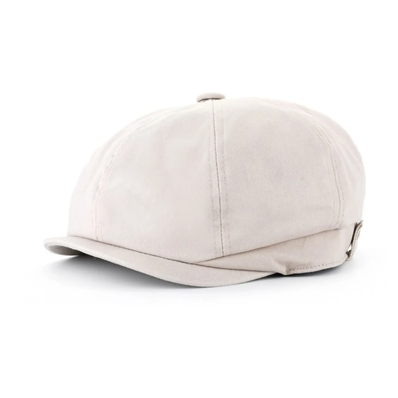 Casquette Всесезонная хлопковая черная Мужская кепка для газетчика мужской берет для мужчин и женщин ретро Англия козырек бейсболка BLM56