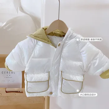 

Halilo Girl Winter Coats Cotton Thicken Warm Hooded Kids Parkas Birthday Infant Baby Clothing Children Snow Outerwear Jackets