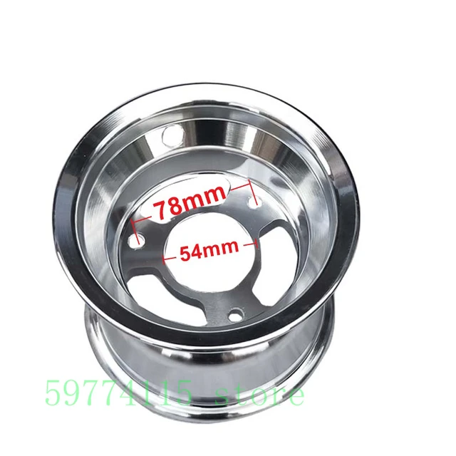 6" Go Kart Split Rim Assembly - 3-5/8" Wide With 2-7/8" Bolt Circle, Fits 6" Tires With Tube