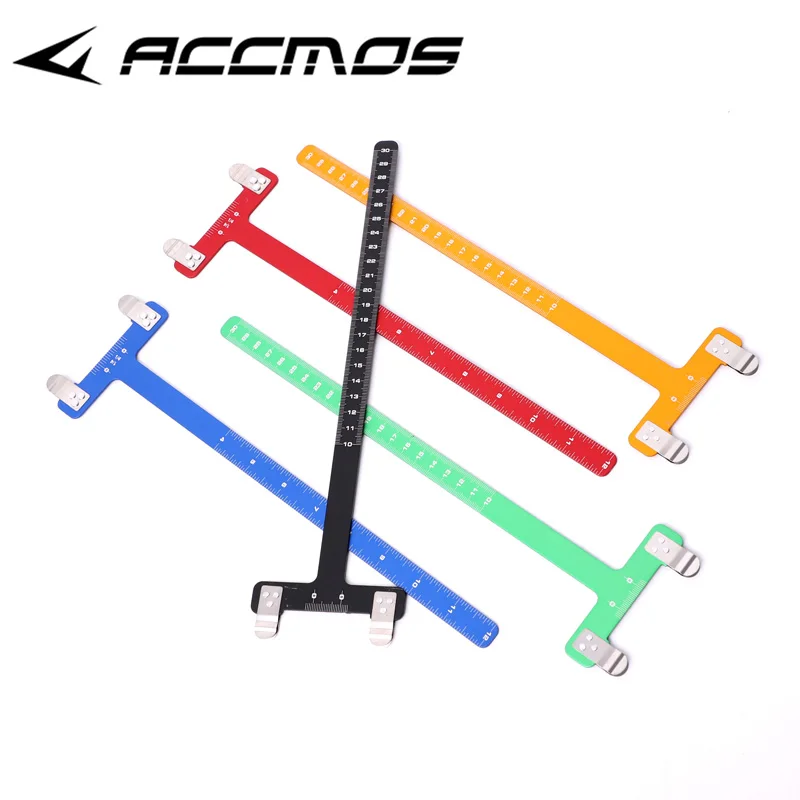 

Aluminum T Square Archery Ruler for Compound / Recurve Bow Target Shooting Set