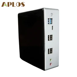 APLOS – MINI PC Windows 10 Pro, Intel Lake i5 8250U, DDR4, 8 go, 128 go, Quad core, 8 fils, TDP, 15W®UHD graphique 620 