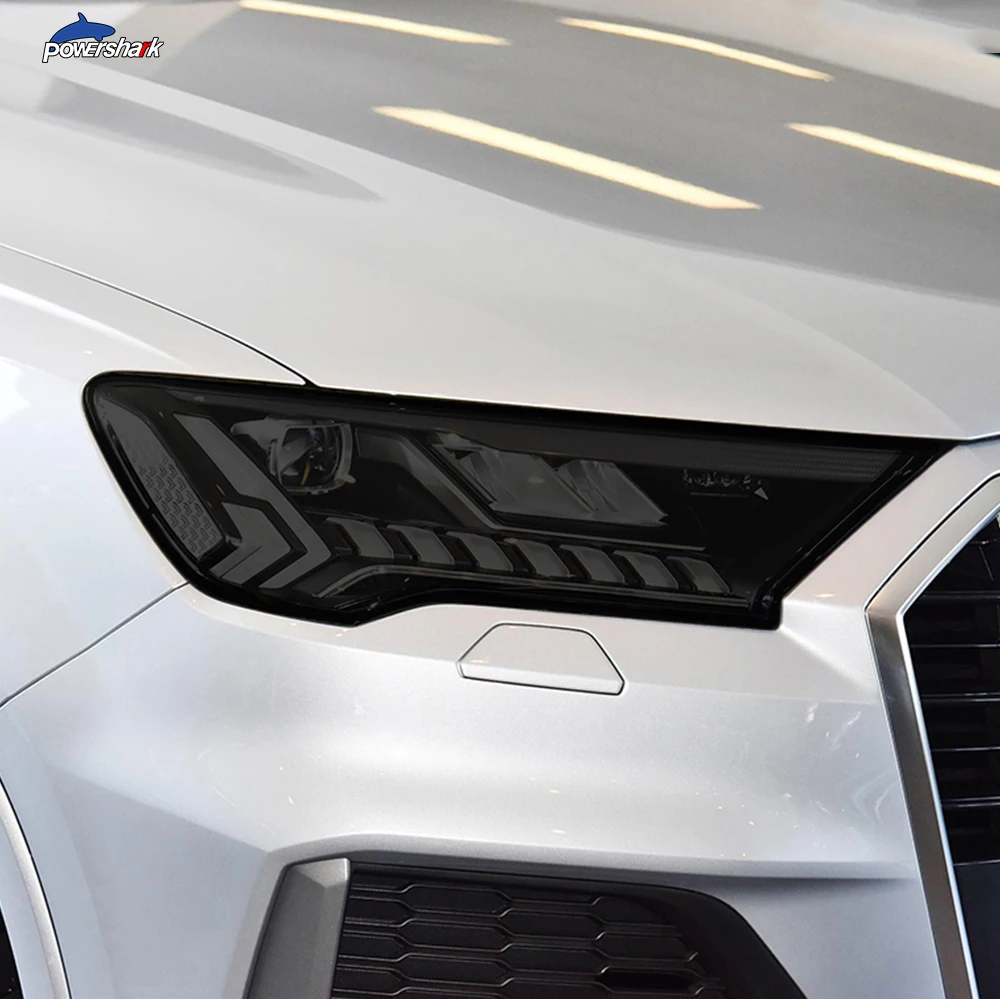 2 шт. защитная пленка для автомобильных фар Audi A3 A5 A7 Q2 Q7 2020|Наклейки на автомобиль| |