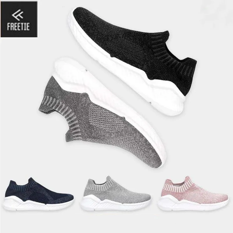 Youpin FREETIE Sneaker Woman Men Walking Socks Shoes 35-46 Plus Size Girl boys Running for Outdoor Sports,running shoes,men sneakers,women sneakers