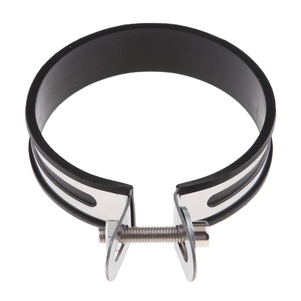 Motorcycle Exhaust Pipe Holder Clamp Fixed Ring for Muffler 100mm