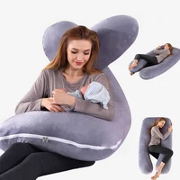 Cuscino per gravidanza cuscini per maternità a forma di U per tutto il corpo supporto per dormire per donne incinte schiena, fianchi, gambe, pancia