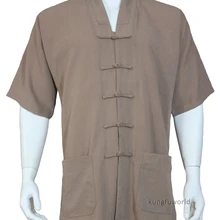 Индивидуальный заказ 25 цветов китайский кунг-фу куртка Тай Чи халат Единоборства крыло chun пальто