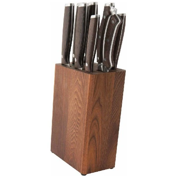 Набор ножей ножницы и подставка Berghoff Dark Wood 1309010 | Дом сад