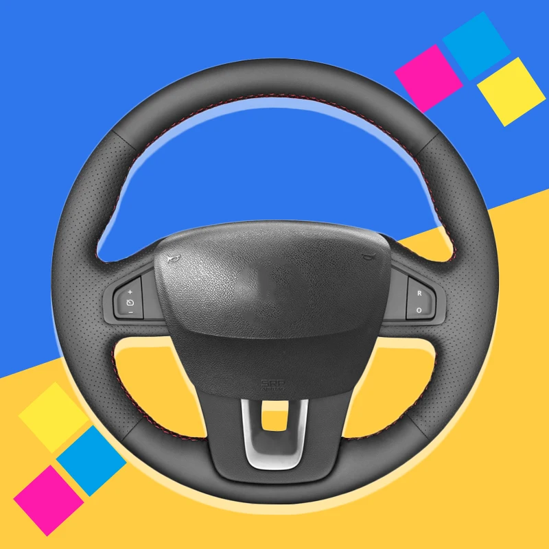 Авто оплетка на рулевое колесо Крышка для Renault Laguna 2008-2015 Latitude 2010-2015 Samsung SM5 2009-2018