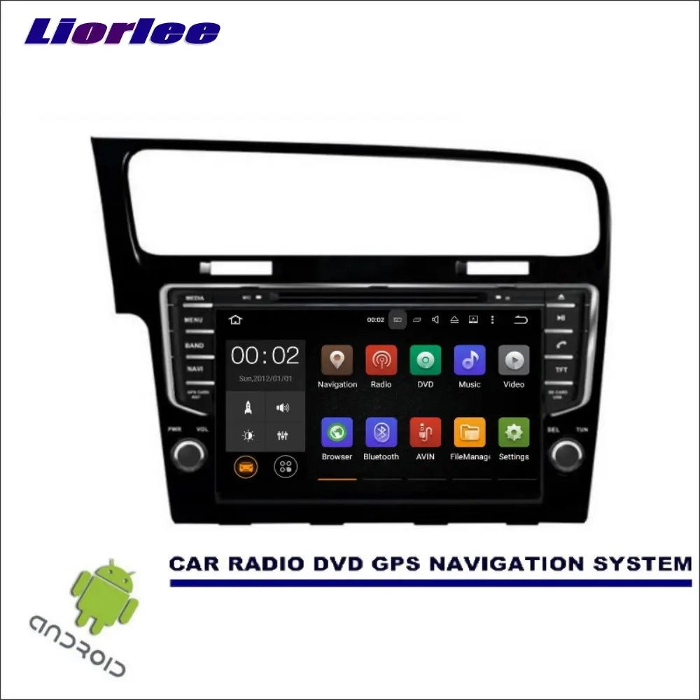 Liorlee Автомобильный мультимедийный навигатор для Volkswagen VW GOLF 7 2012-2016 CD DVD GPS плеер Navi Радио стерео экран Wince/Android Liorlee Автомобильный мультимедийный навигатор для Volkswagen VW GOLF 7 2012-2016 CD DVD GPS плеер Navi Радио стерео экран Wince/Android