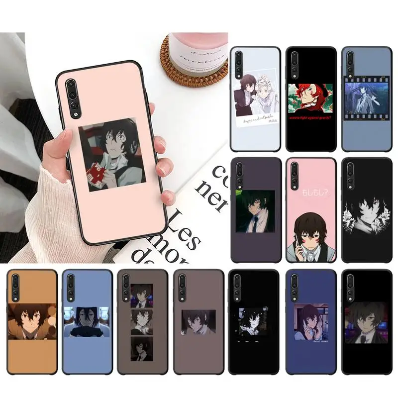 

Bungou Stray Dogs Phone Case For Huawei P20 lite P40 lite mate 10 20 lite P20 pro P smart 2019 Y7 P30 lite case