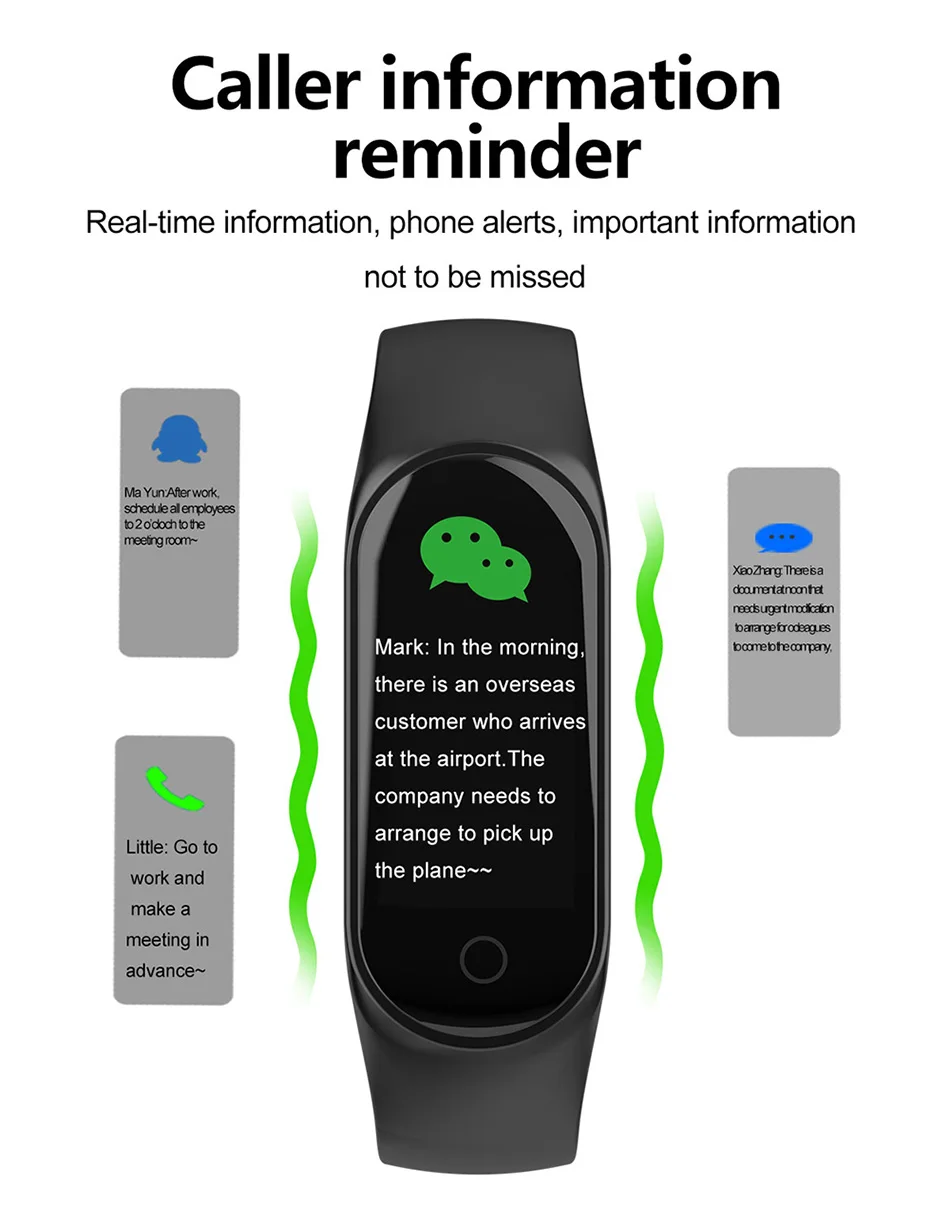 COLMI M4S цветной экран фитнес-трекер IP67 Водонепроницаемый кровяное давление монитор сердечного ритма умный Браслет ремешок в режиме ожидания 20 дней