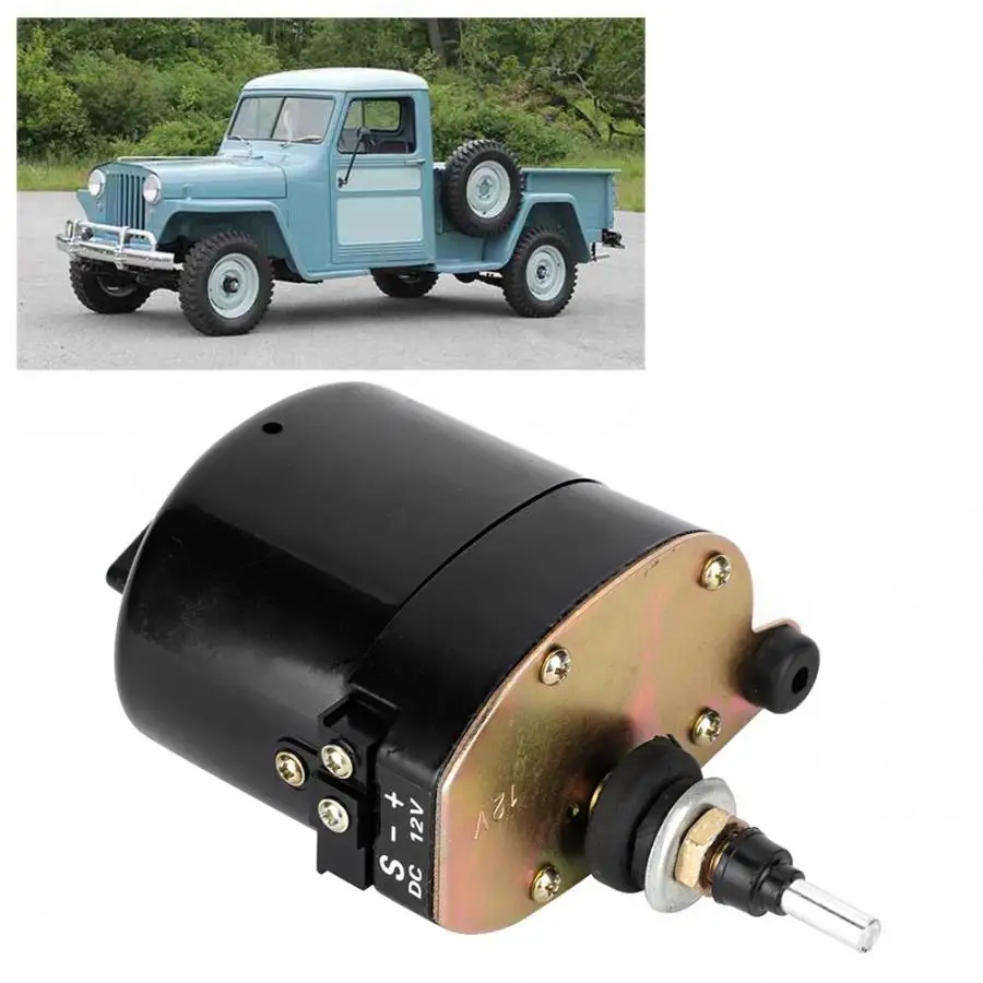 

Windscreen Wiper 12V Windshield Windscreen Wiper Motor 01287358, 7731000001, 039050651 for Willys Jeep Tractor wiper blades car