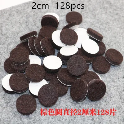 18-128pcs Chair Table Leg Felt Pads Self Adhesive Floor Scratch Protector Mute Non-slip Feet Mat DIY Furniture Accessories 20