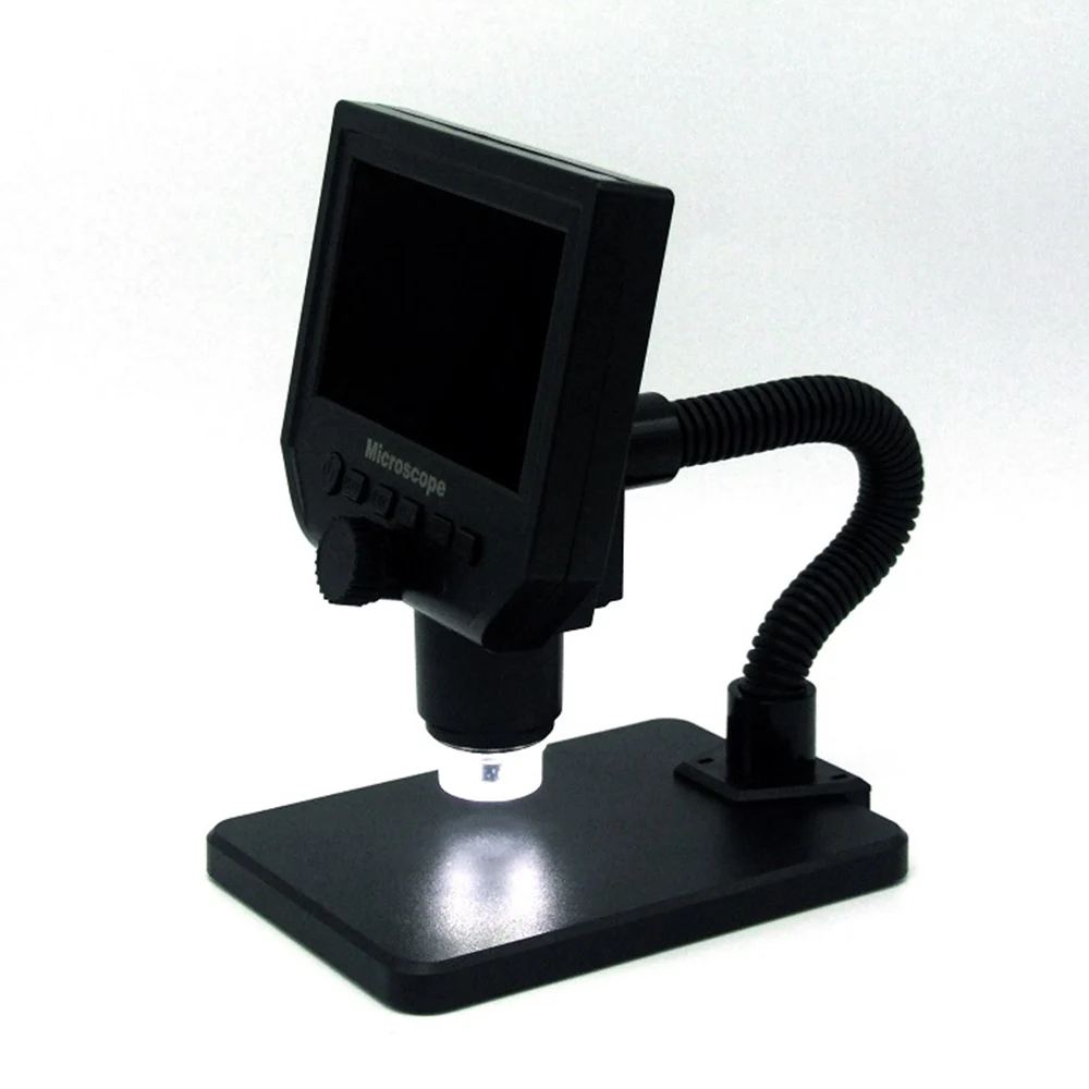 black tape measure G600 4.3" Portable LCD Digital Microscope with High Brightness 8 LED and Built-in Lithium Battery microscope microscopio digital stabila tape measure