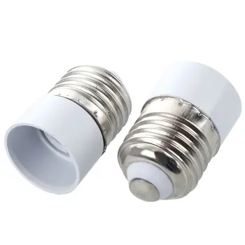 

10 E27 Male Plug to E14 Female Socket Base LED Light Lamp Bulb Adapter Converter