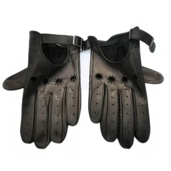 

Kimobaa man ultrathin unlined whole piece of Italy leather driving leather gloves
