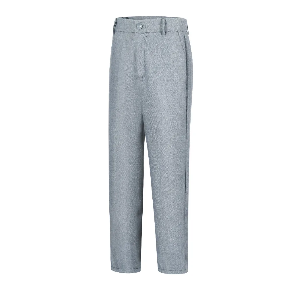 Light Grey YuanLu, Детский костюм, штаны новинка, костюм с блейзером для мальчиков вечерние костюмы, смокинг для малышей, 1 предмет, штаны акция, темно-синий - Цвет: Light Grey
