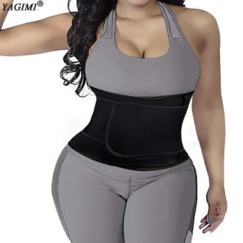 

YAGIMI Waist Trainer Sweat Belt Body Shaper Modeling Strap Slimming Belt Neoprene Sauna Girdle Workout Sport Shapewear Cincher