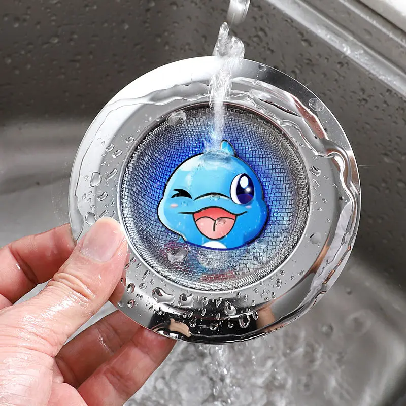 

Durable Stainless Steel Kitchen Filter Metal Sink Strainer Anti-clog Shower Drain Hole Filter Trap Kitchen Accessories