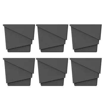 

6PCS Succulent Root Control Flower Pot Creative Planter Simple Flowerpot Baskets, Pots & Window Boxes