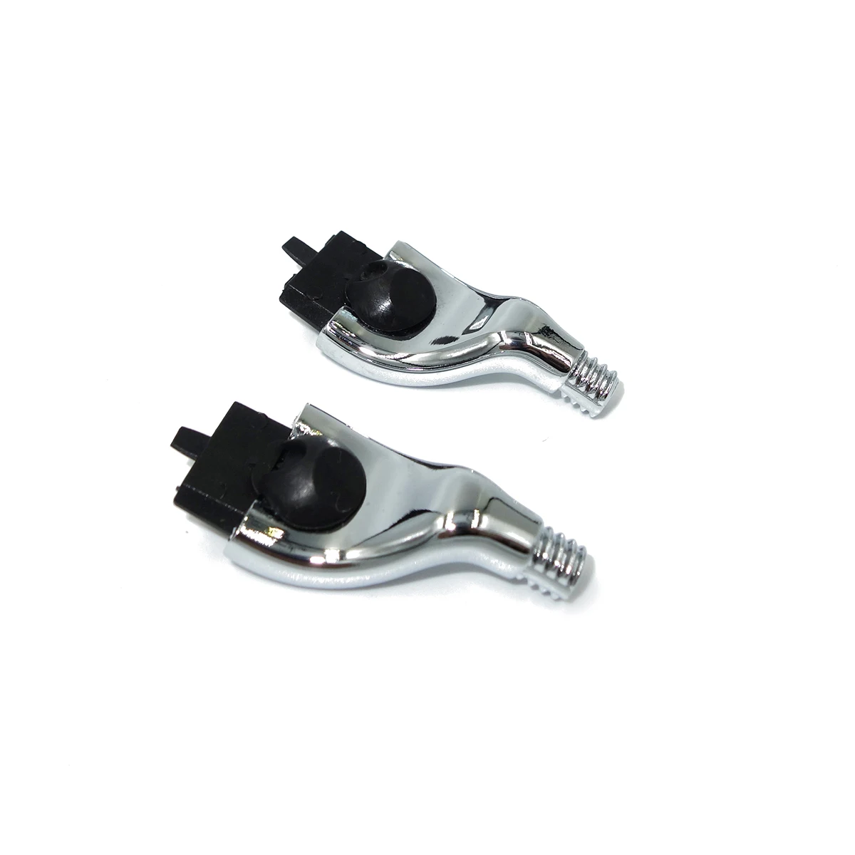 Magyfosia Chrome Silver Mach 3 Razor Head Connector for DIY Shaving Handle Holder and 3 Layer Beard Blades Adapter