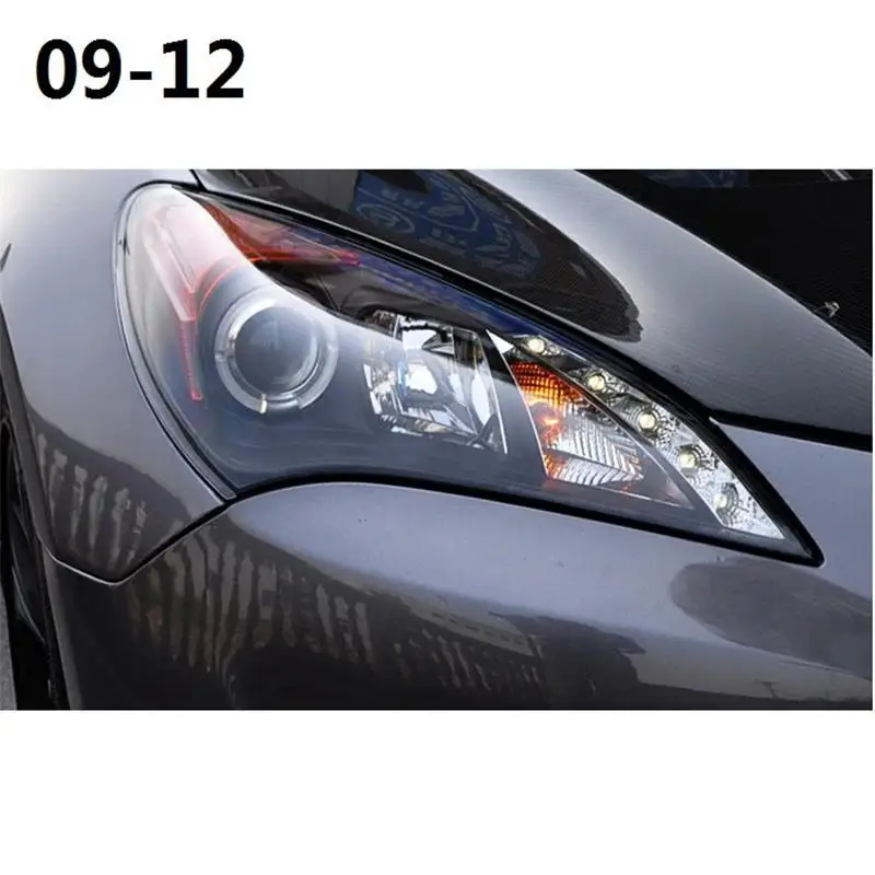 Аксессуар для бега Luces Para Авто экстерьер Led Drl Automovil фары Задние Автомобильные фары в сборе 17 18 для hyundai Rohens Coupe