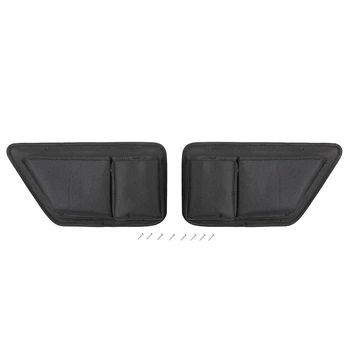

Door Pockets Front Door Storage Bag Organizer for Jeep Wrangler JK JKU JL JLU