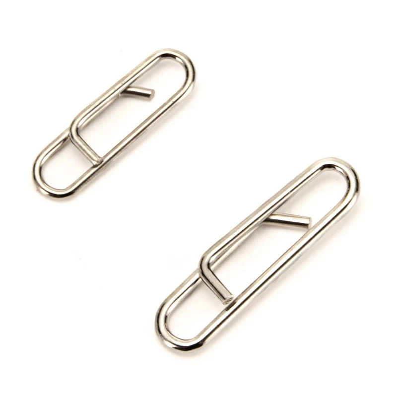 

100Pcs/50PCS Powerful Fast Link Clip Snap Fishing Tackle Quick Change Lead Links Clips Interlock Accessories