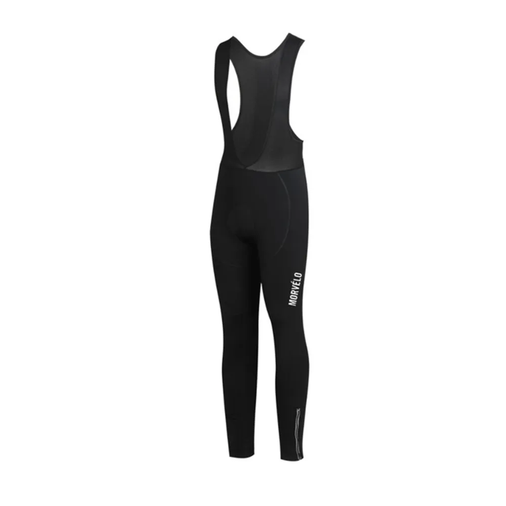 winter Bib pants Morvelo, зимние велосипедные топы, гранулированный термальный флис, велосипедная футболка с длинным рукавом, Мужская одежда, профессиональная команда, велосипед, Майо, Ciclismo - Цвет: winter Bib pants