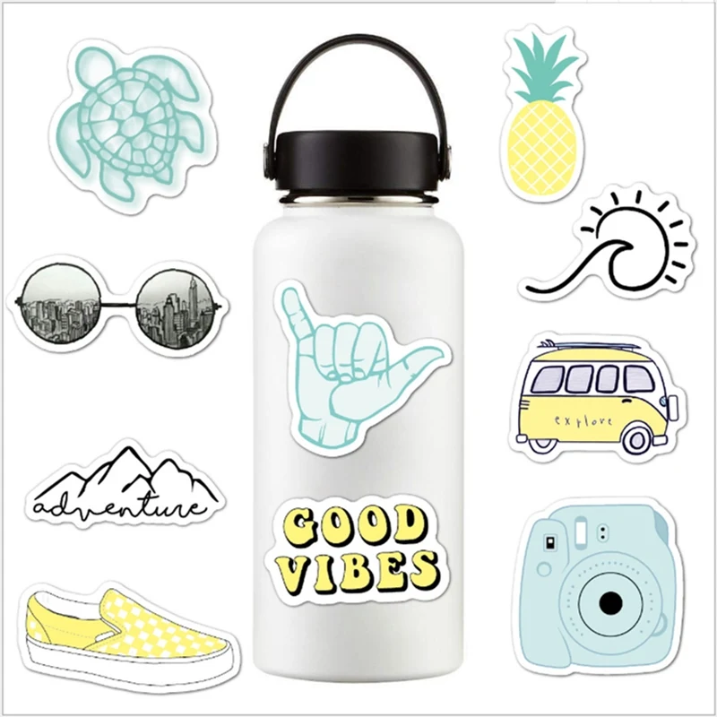 aesthetic stickers for hydro flask