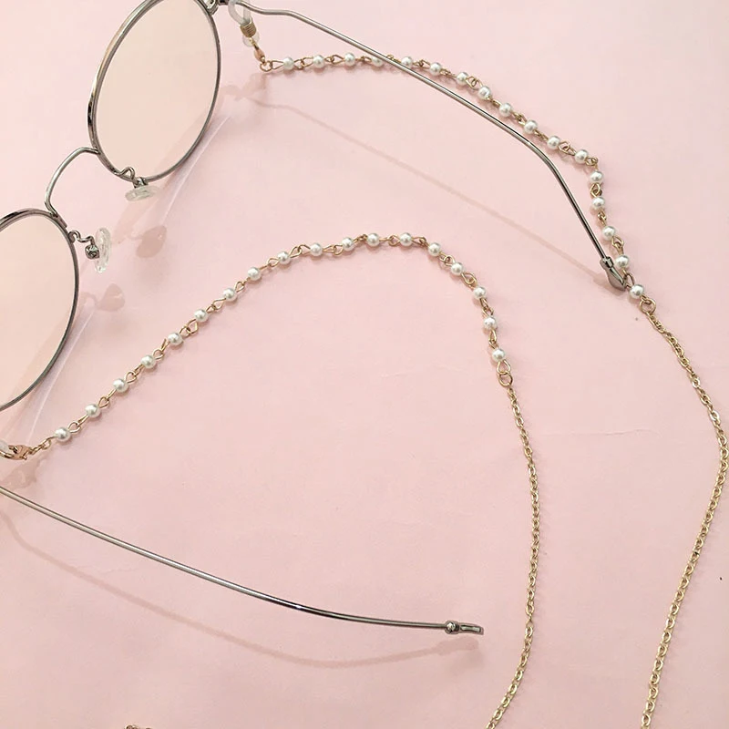 

Fashion Chic Womens Eyeglass Chains Sunglasses Reading Beaded Glasses Chain Eyewears Cord Holder neck strap Rope