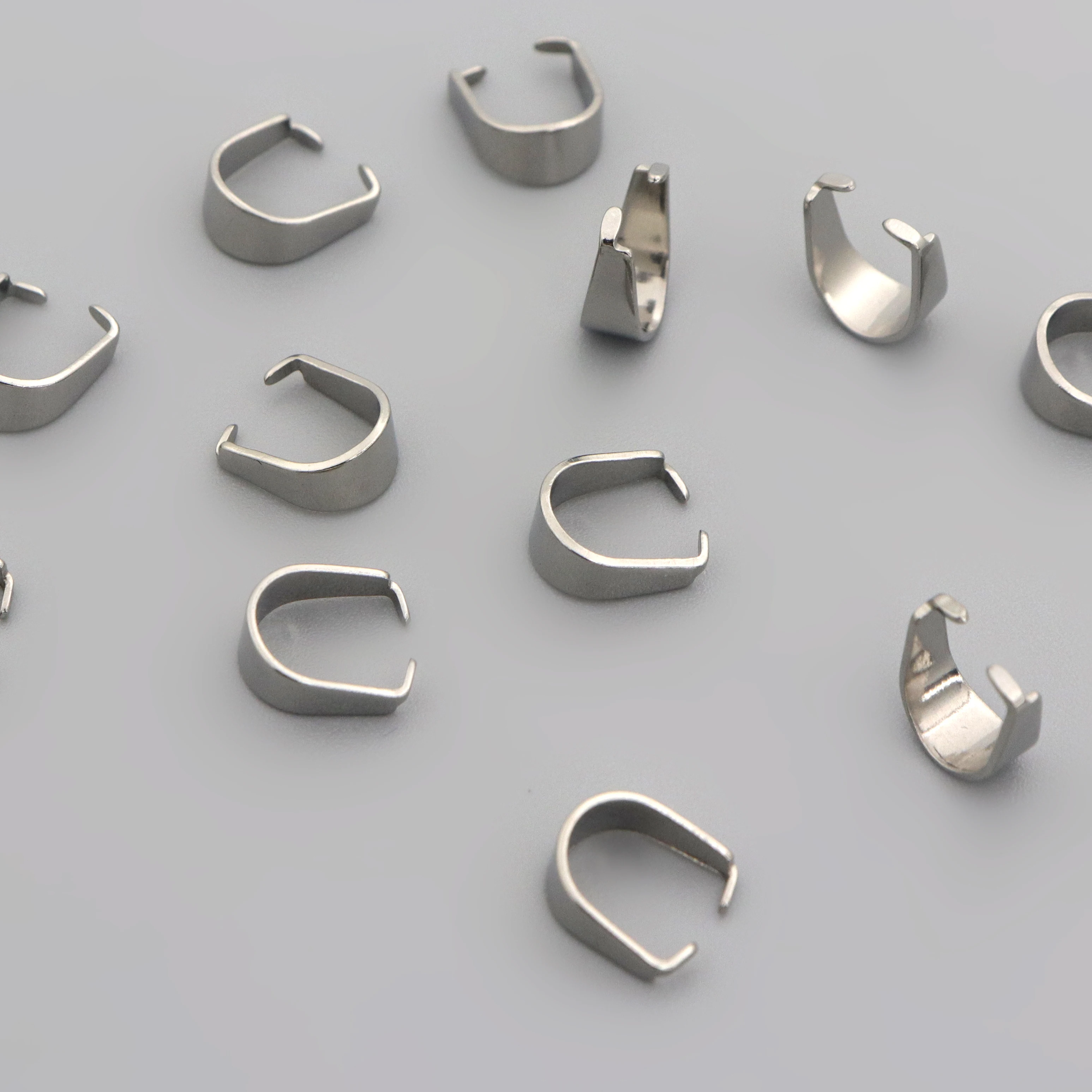 

Зажим для подвесок и ожерелий, 100 шт.