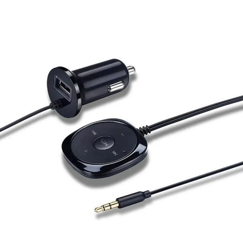 Автомобильный MP3-плеер, Bluetooth, гарнитура, автомобильный комплект, беспроводной радио аудио адаптер с USB зарядным устройством, usb-накопитель, порт+ 3,5 мм аудио выход