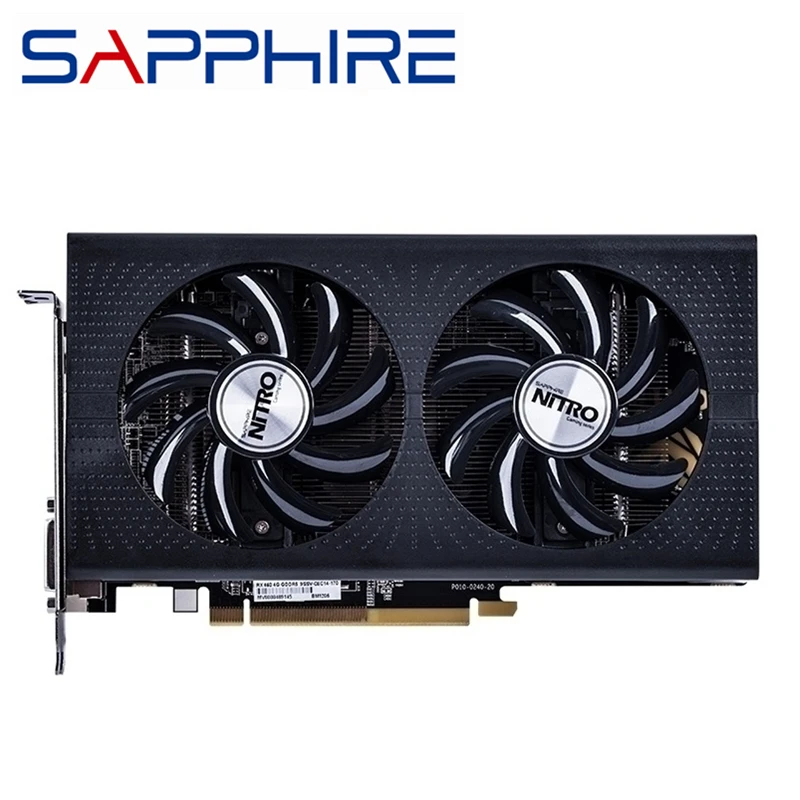 SAPPHIRE RX 460 4GB Graphics Cards GPU AMD Radeon RX460 4GB Nitro Screen Video Cards Computer Game Map Videocard HDMI