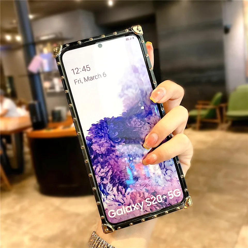 Musubo Coque For Samsung Galaxy Note 20 Ultra S21 Plus S10 Plus Luxury Case Note 10 Plus Shining Bling A71 5G A51 A52 A32 Ring samsung cases cute