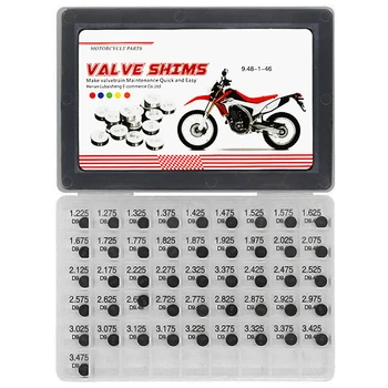 

46PCS SET Adjustable Valve Shim 9.48MM Valve Shim Refill Kit For Honda Crf450r Crf450 2002-2016 Motorcycle Engine Parts