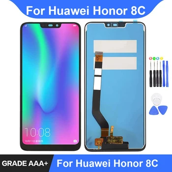 

For Huawei Honor 8C Display Touch Screen Digitizer with Frame LCD Assembly Replacement for Huawei Honor 8C LCD Repair Parts
