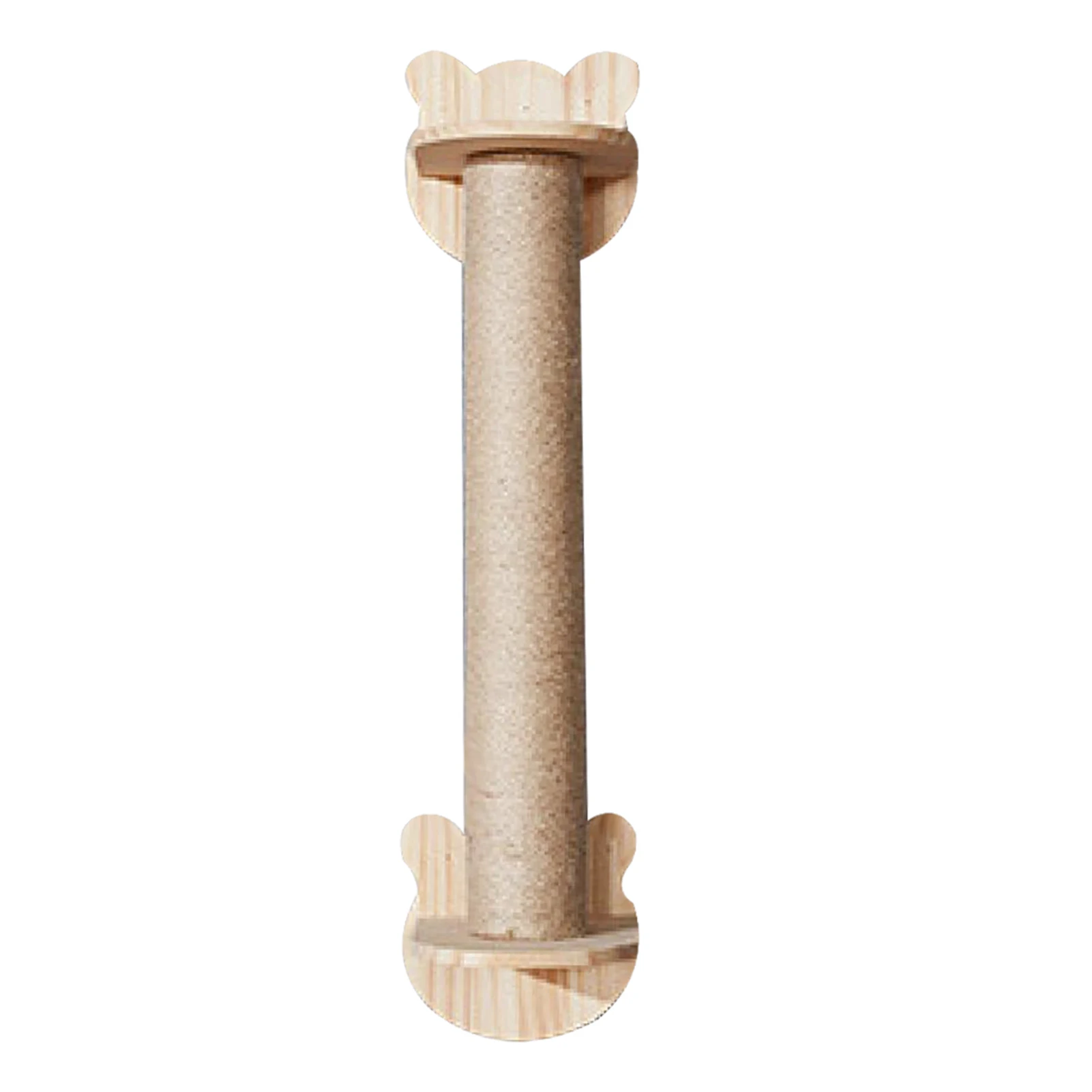 

Wall-Mounted Cat Scratching Post Cat Tree Sisal Scratching Post Shelf Solid Wooden Toys Kitten Climbing Frames Scratch Nearby
