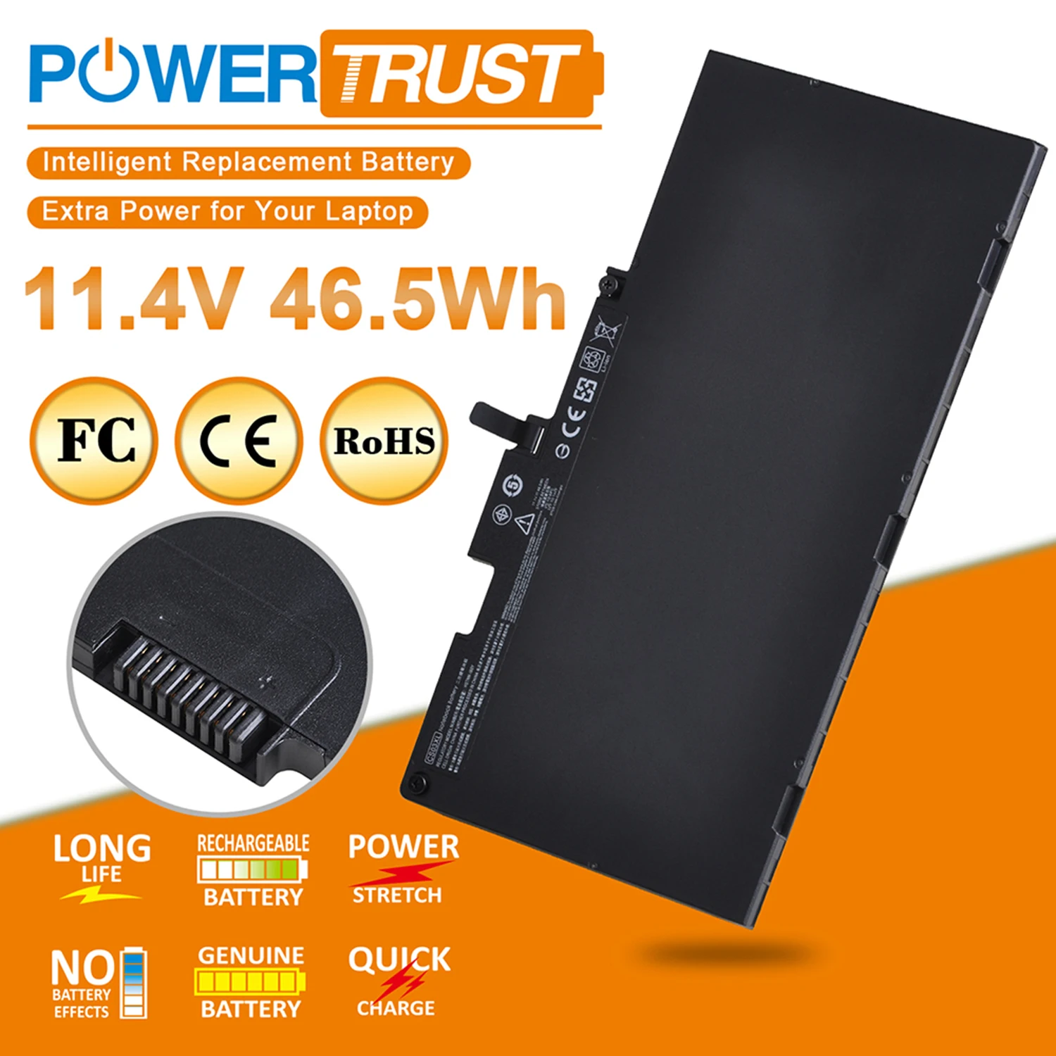 Новый аккумулятор CS03XL для ноутбука HP 745 G3 840 G2 850 G4 ZBook 15u mt43 Series | Компьютеры и офис