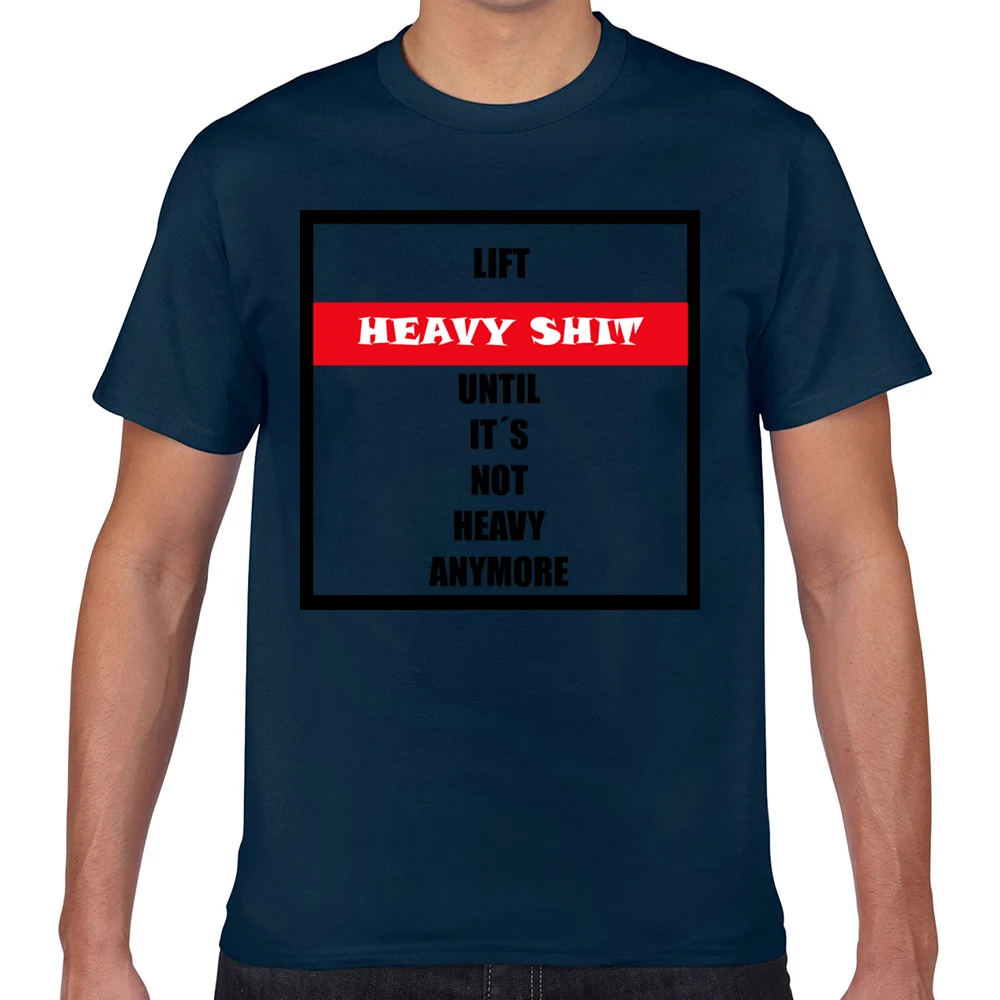 Tops T Shirt Men sports gym motivation quote Comic Inscriptions Geek Custom Male Tshirt XXX | Мужская одежда