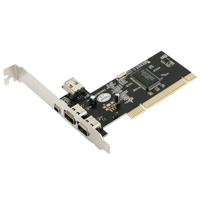 PCI 4 порта Firewire IEEE 1394 1394A 4/6 Pin контроллер адаптер карты видеозахват для HDD MP3 PDA |