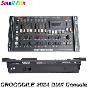 

2017 CROCODILE 2024 DMX Console DMX512 Controller DMX Lighting Controller For 20 Pcs Computer Stage Lights Moving Head Light