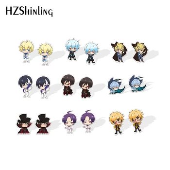 

2020 New Servamp Acrylic Earring Anime Characters Resin Earrings Epoxy Stud Earring Shrinky Dinks Earrings Fashion Jewelry