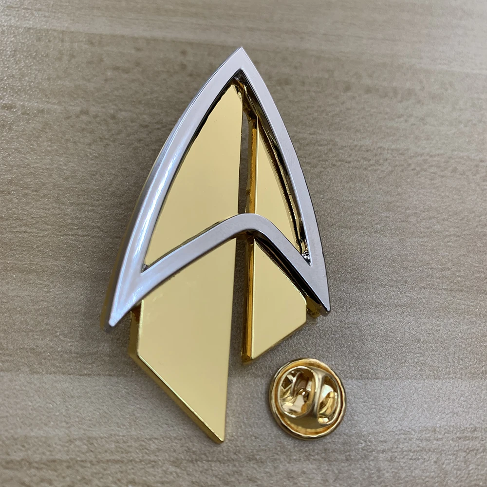 Admiral JL Picard Pin The Next Generation Command Engineering Brooches Combadge Admiral JL Picard Pin The Next Generation Command Engineering Brooches Combadge