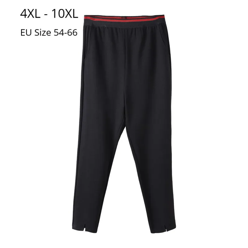 

Plus Size 10XL 8XL 6XL 4XL Womens Long Pant Femme High Waist Black Pencil Pants Ladies Slimming Trousers Pantalones De Mujer